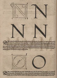 Konstruktion von Buchstaben